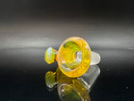 yellow slide / bowl made by Jamms glass 