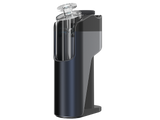 Back of the Dr Dabber Switch Go - Showing the glass of the concentrate vaporizer