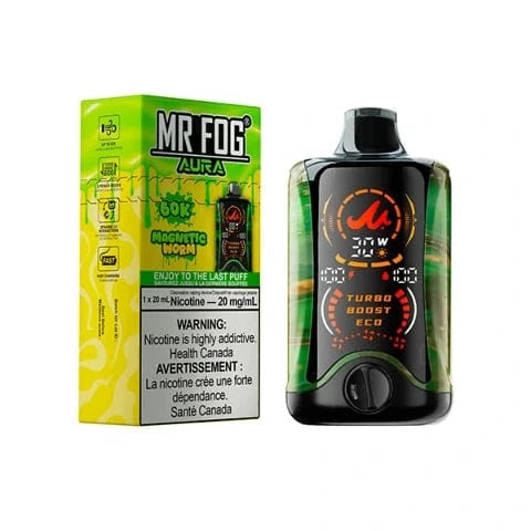 Mr.Fog Aura 60k Puff Disposable Vape (Alberta Excise) Drip Glass Mr.Fog Aura 60k Puff Disposable Vape (Alberta Excise) Drip Glass