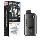 Cucumber lime flavour beast alpha disposable vape alberta