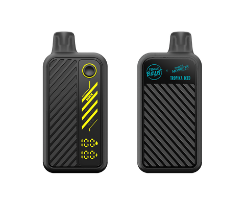 flavour beast twelve monkeys disposable vape alberta - tropika lychee flavour