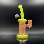 hippos glass fumed heady rig 