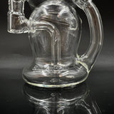 THC glass clear heady recycler 