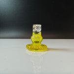 Puffco peak Pro Canada - 3DXL spinner cap for the peak 3dxl chamber - colour: yellow