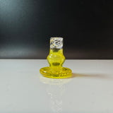 Puffco peak Pro Canada - 3DXL spinner cap for the peak 3dxl chamber - colour: yellow