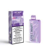 Lost mary 10,000 puff disposable vape - purple in colour