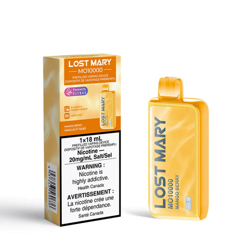 Mango berry lost mary 10k puff disposable vape canada 