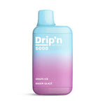 Drip'n 5000 Puff dispsoable vape drip glass and vape