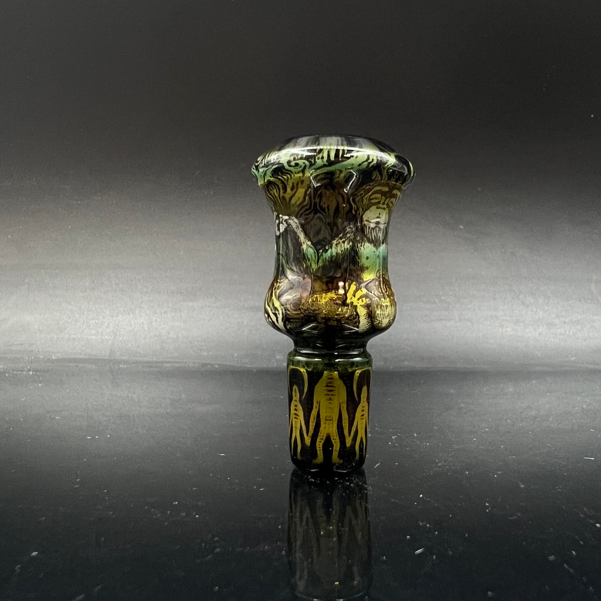 Mothership glass slide drip glass