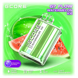 gcore 7500 puff disposable vape GFlow dripglass
