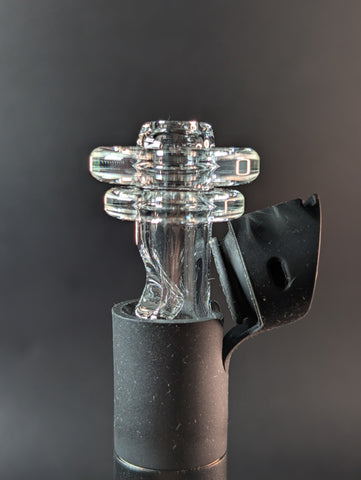 Clear puffco pivot glass mouthpiece