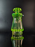 Heady puffco peak replacement glass - ION green with opal 