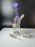 Mctrivish Glass - Canada Artist - Heady glass set - Dabber, bubble cap and rig