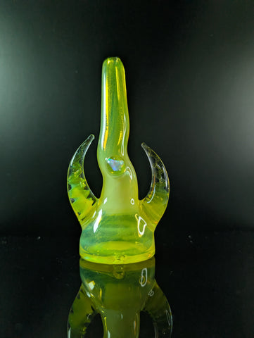 Green puffco peak glass by magizle glass 