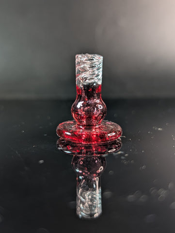 Bradley Miller Puffco Peak 3D XL Spinner Cap ( Red )