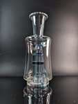 Mike D Glass Puffco Peak Top ( Blue Stardust w/ Crushed Opal )