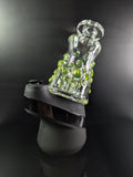 AJ Surf City Tubes Puffco Peak Top ( Clear w/ Color Dots )