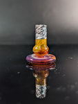 Bradley Miller Puffco Peak 3D XL Spinner Cap ( Orange / Purple )