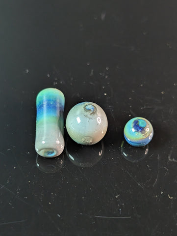River Valley Glass Pearl + Pillar Set