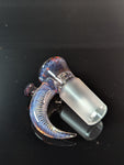 Amber purple 18mm Jamms Glass Bowl / slide
