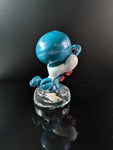 Blue Glass yoshi made for the Puffco Peak made by BTGB Glass