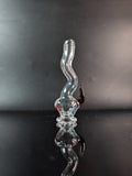 Magizle Puffco Pivot Glass Mouthpiece Clear w/ Horn