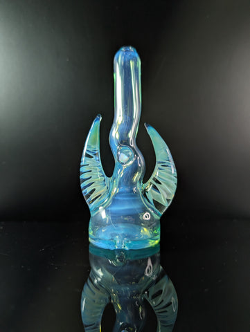 Full colour blue puffco peak glass 